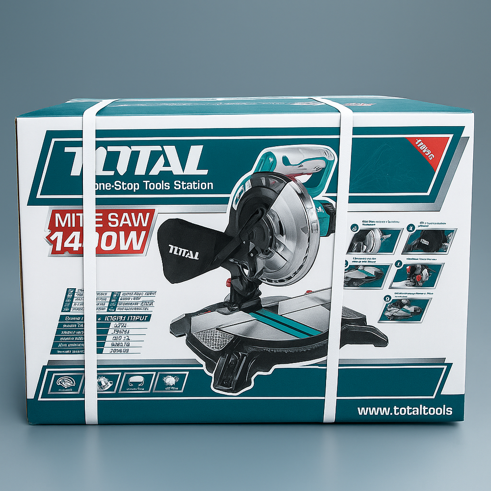 Sierra Ingleteadora TOTAL 8" 1400W - 5