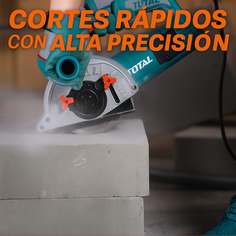 Ranuradora de Pared TOTAL 1500W – Precisión y Potencia para Cortes Profesionales foto 2