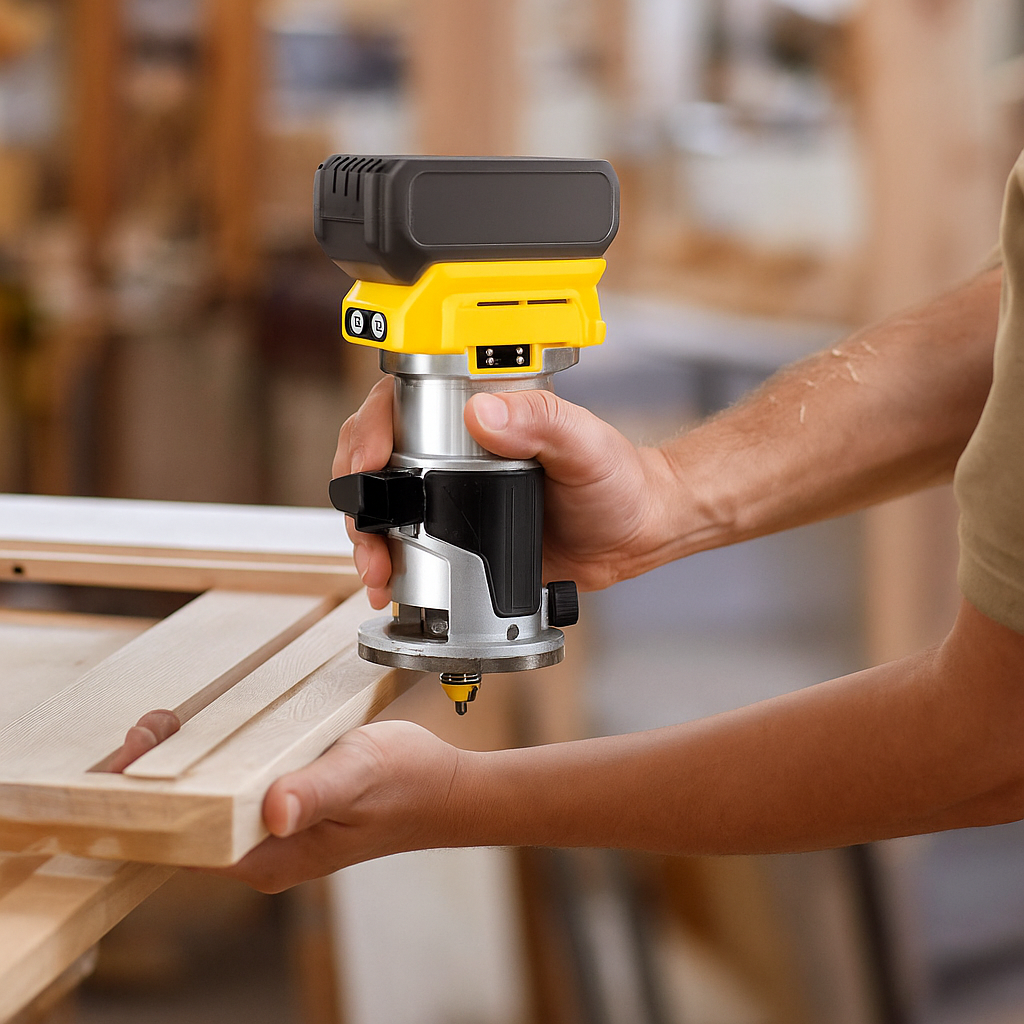 Rebordeador Inalámbrico 48V – ¡Potencia y Precisión para Acabados Profesionales!