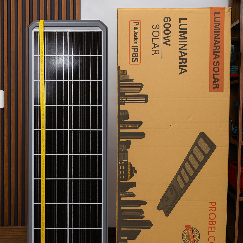 Lámpara Solar 600W 6500K - Kit completo