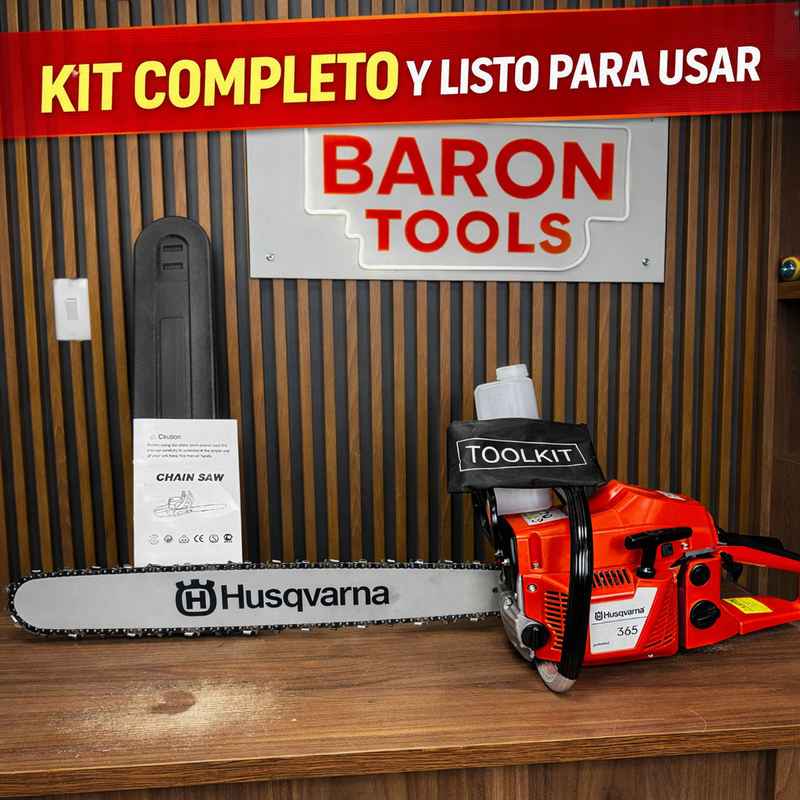 Motosierra Profesional Tipo Husqvarna 365 — Espada 70 cm foto 5