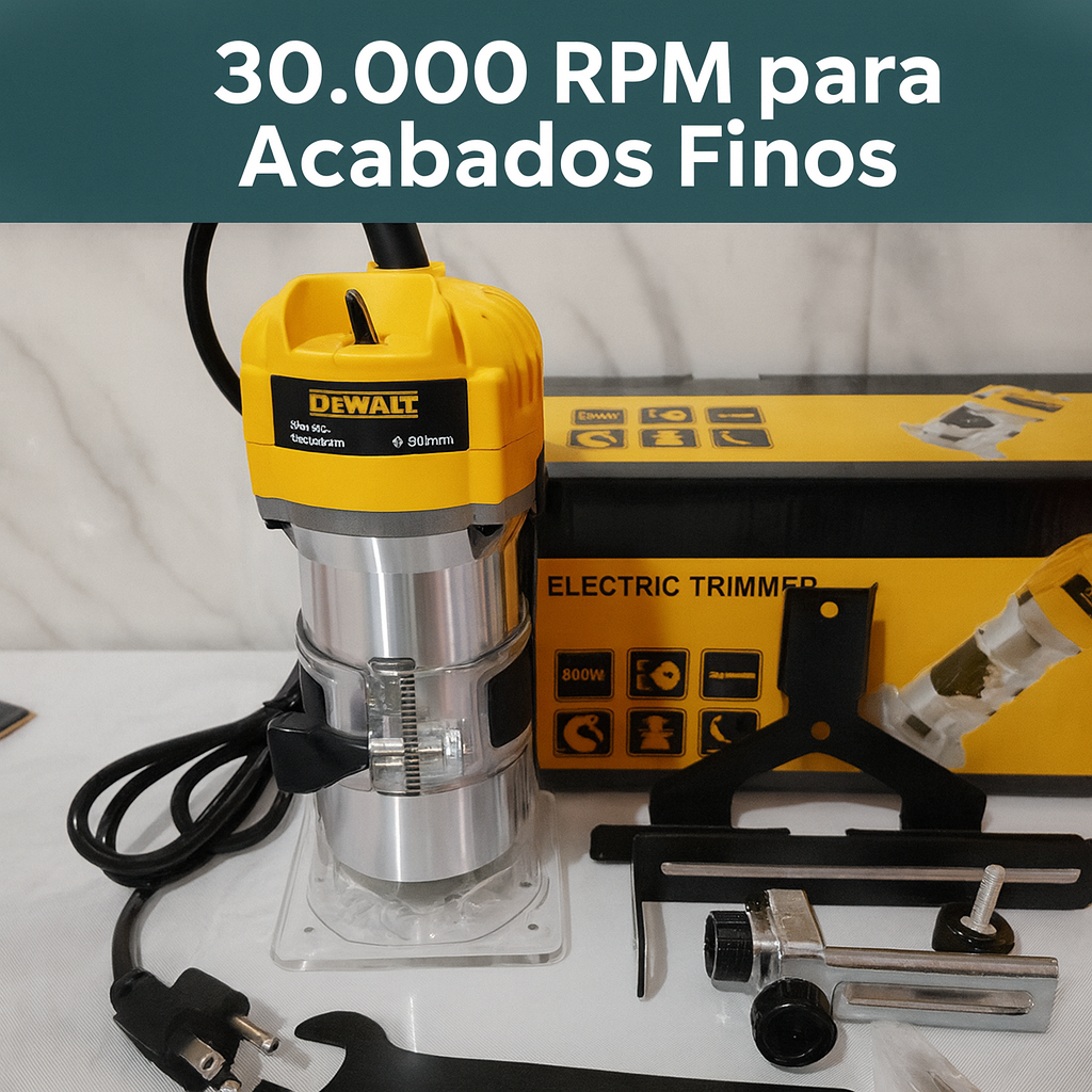 Rebordeadora DEWALT 800W