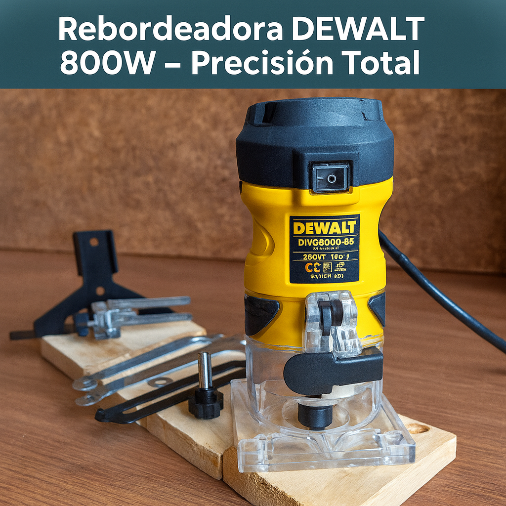 Rebordeadora DEWALT 800W