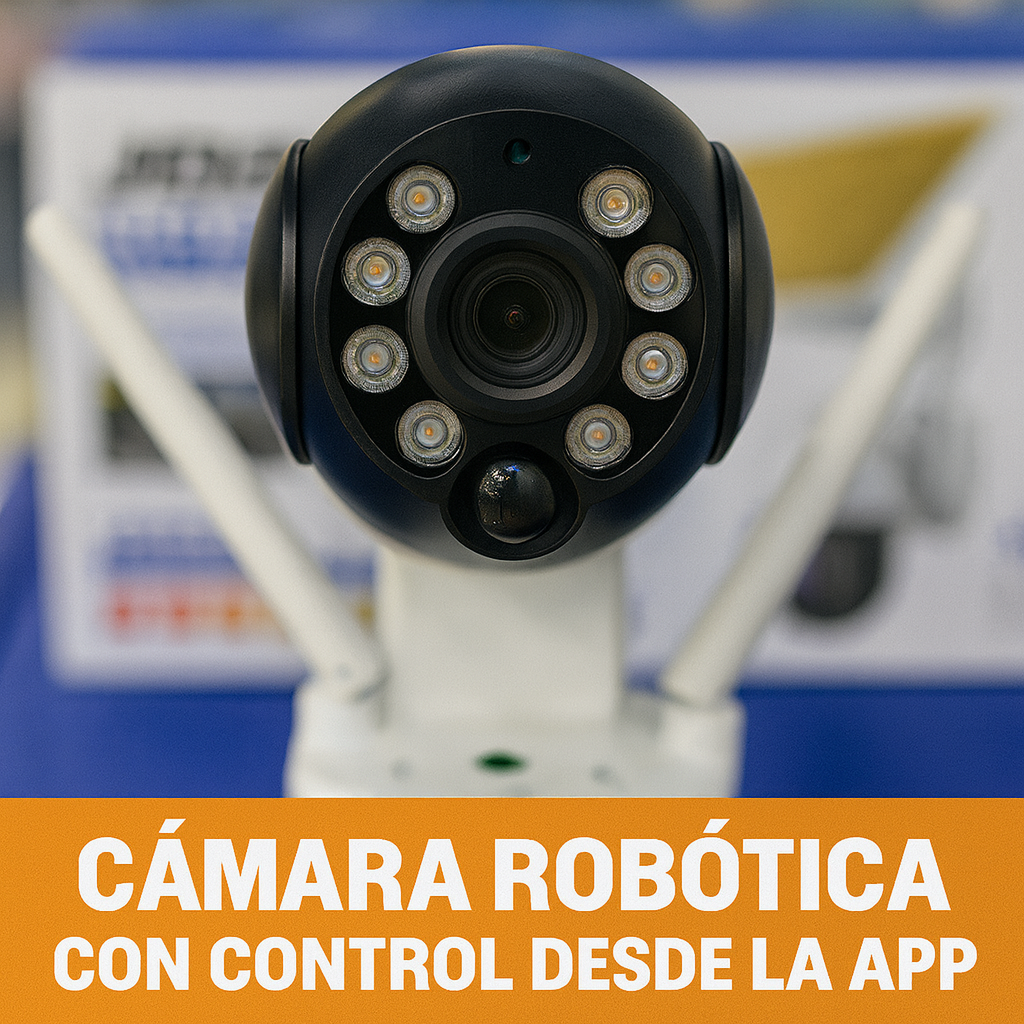 Cámara Solar JORTAN - Wifi - Alta Resolución Full Hd 1080