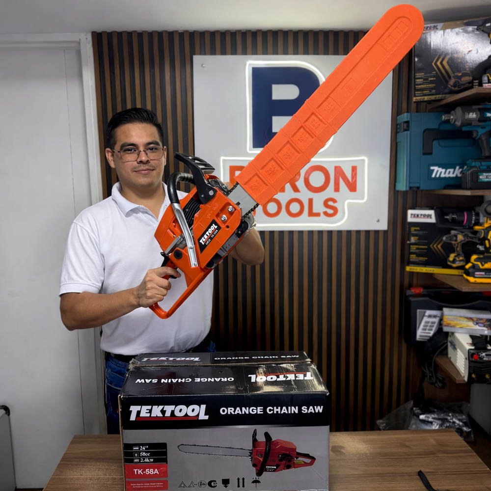 Motosierra TEKTOOL TK-58 CC con espada de 70 cm - 7