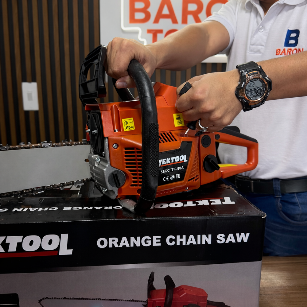 Motosierra TEKTOOL TK-58 CC con espada de 70 cm - 6