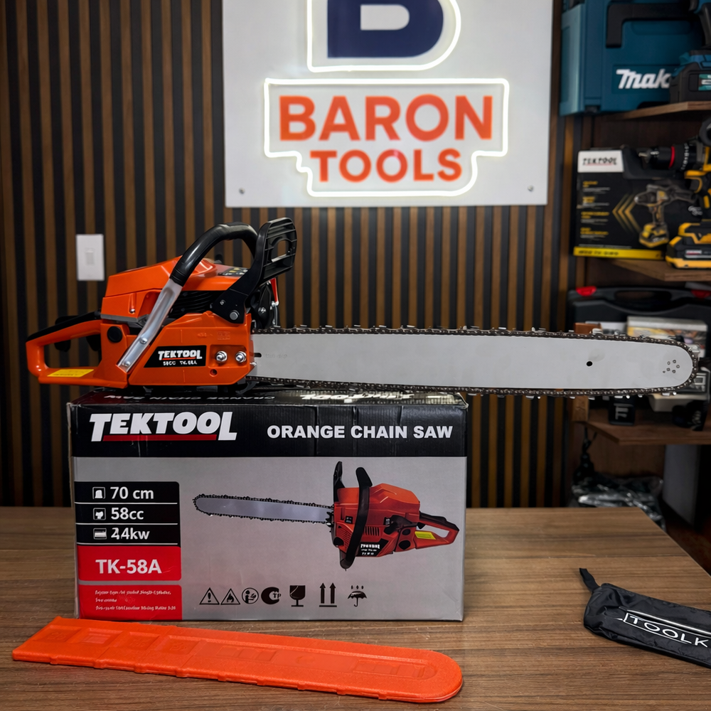 Motosierra TEKTOOL TK-58 CC con espada de 70 cm - 1