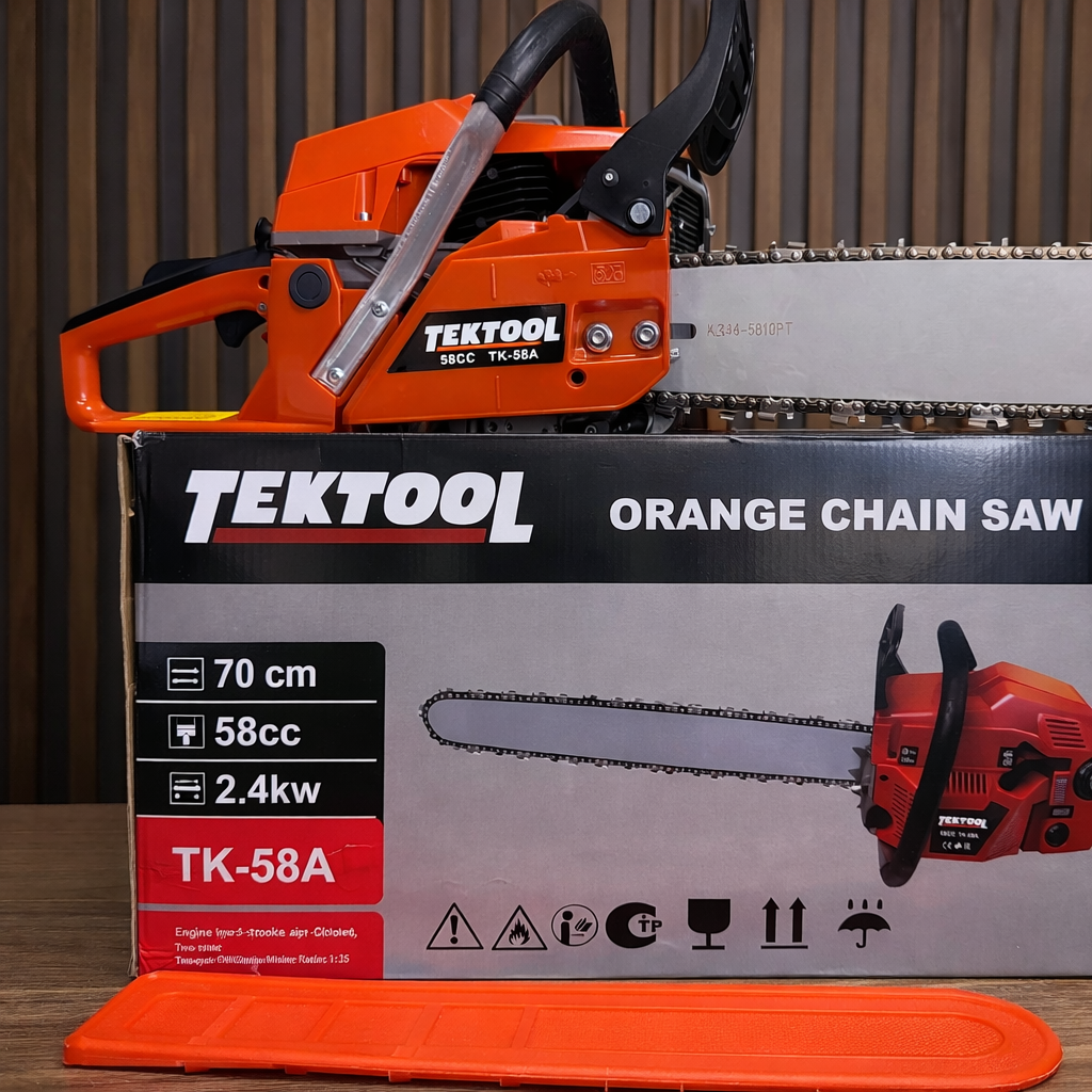 Motosierra TEKTOOL TK-58 CC con espada de 70 cm