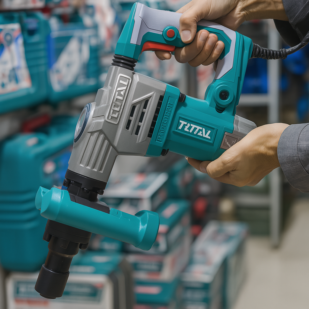 Demoledor TOTAL 1300W – Demolición Potente y Precisa para Profesionales