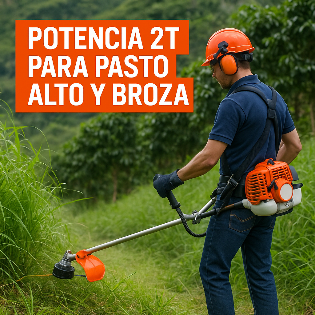 Guadaña tipo Husqvarna 143RII – 42.7 cc (2 tiempos)