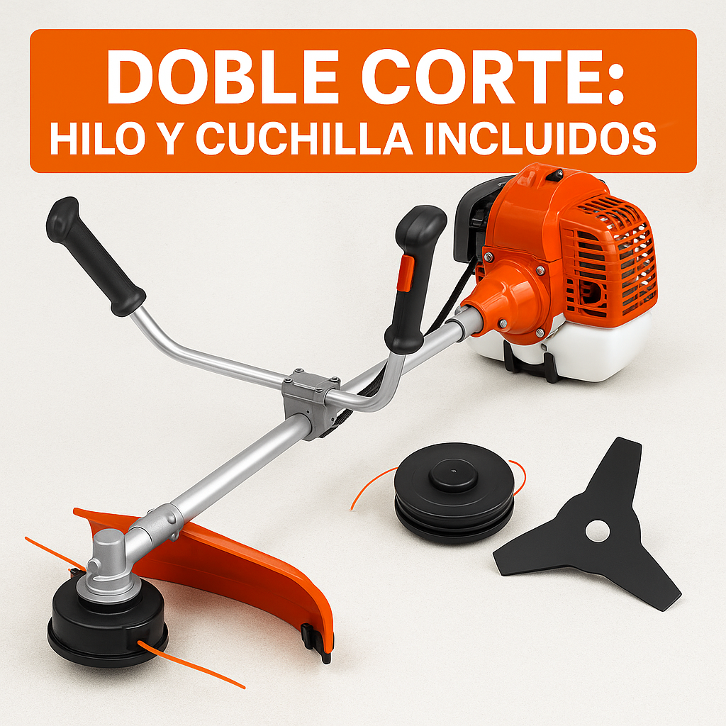 Guadaña tipo Husqvarna 143RII – 42.7 cc (2 tiempos)