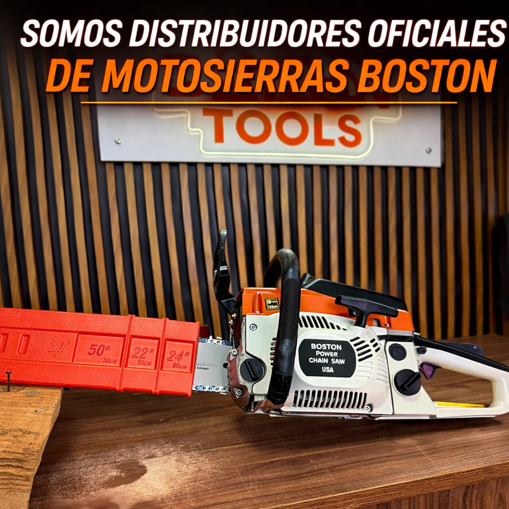 Motosierra Boston Profesional 70 cm – 58 cm³ – 3.2 HP - vp - 9