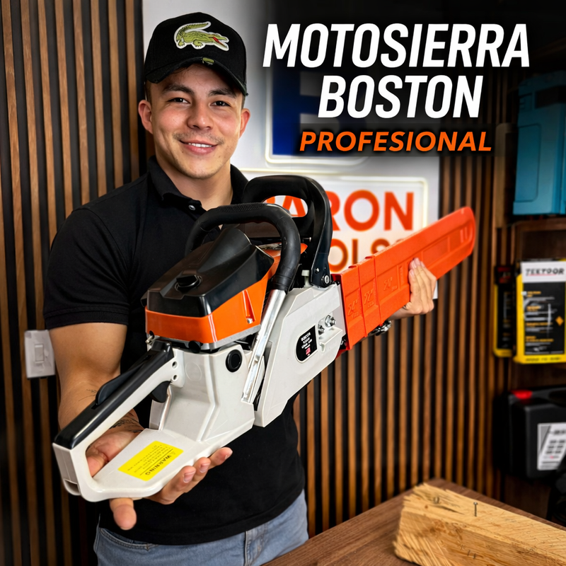 Motosierra Boston Profesional 70 cm – 58 cm³ – 3.2 HP - vp foto 5