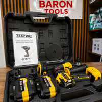 Combo TekTool 2 en 1 Original Taladro 1/2 (55Nm) + Pulidora 4"1/2 (850W) – 1 AÑO DE GARANTIA miniatura 9