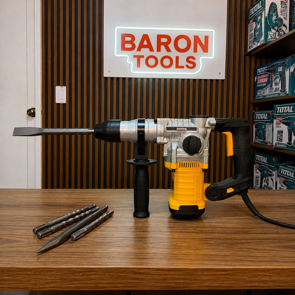 🔧 ROTOMARTILLO TEKTOOL 1050W – POTENCIA REAL PARA TRABAJO PESADO - 5