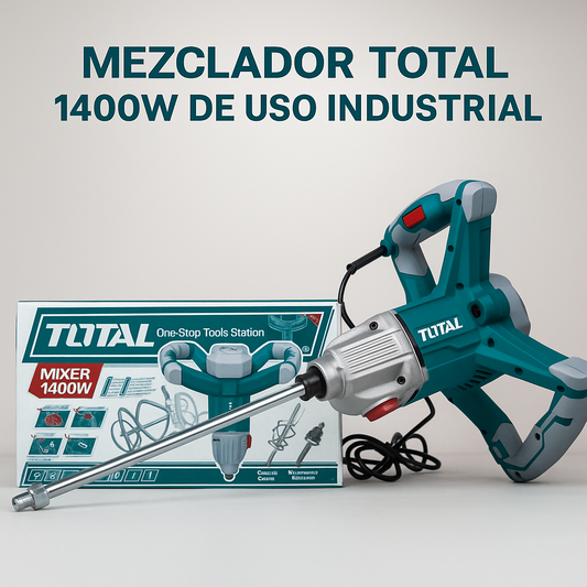 Mezclador de Pintura Eléctrico TOTAL 1400W