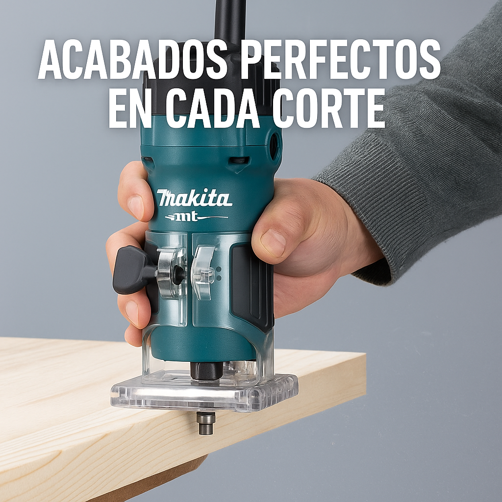 Rebordeadora Eléctrica MAKITA – Precisión y Acabados Profesionales