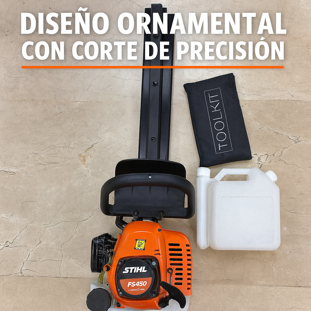 CORTASETOS A GASOLINA 35,5 cc – HOJA 76 cm + ACEITE