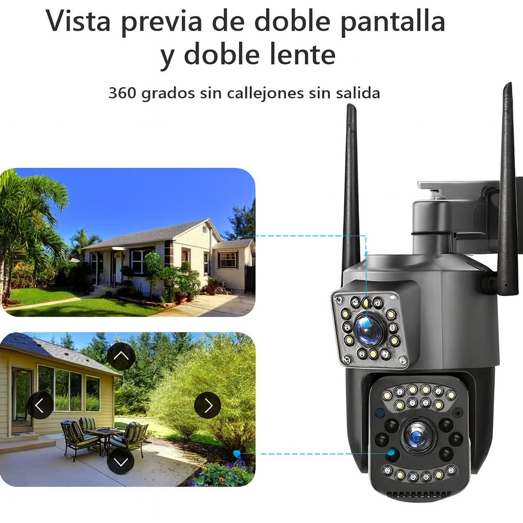 Sistema de Cámaras de Seguridad Wi-Fi HD – Protección Inteligente y Accesible