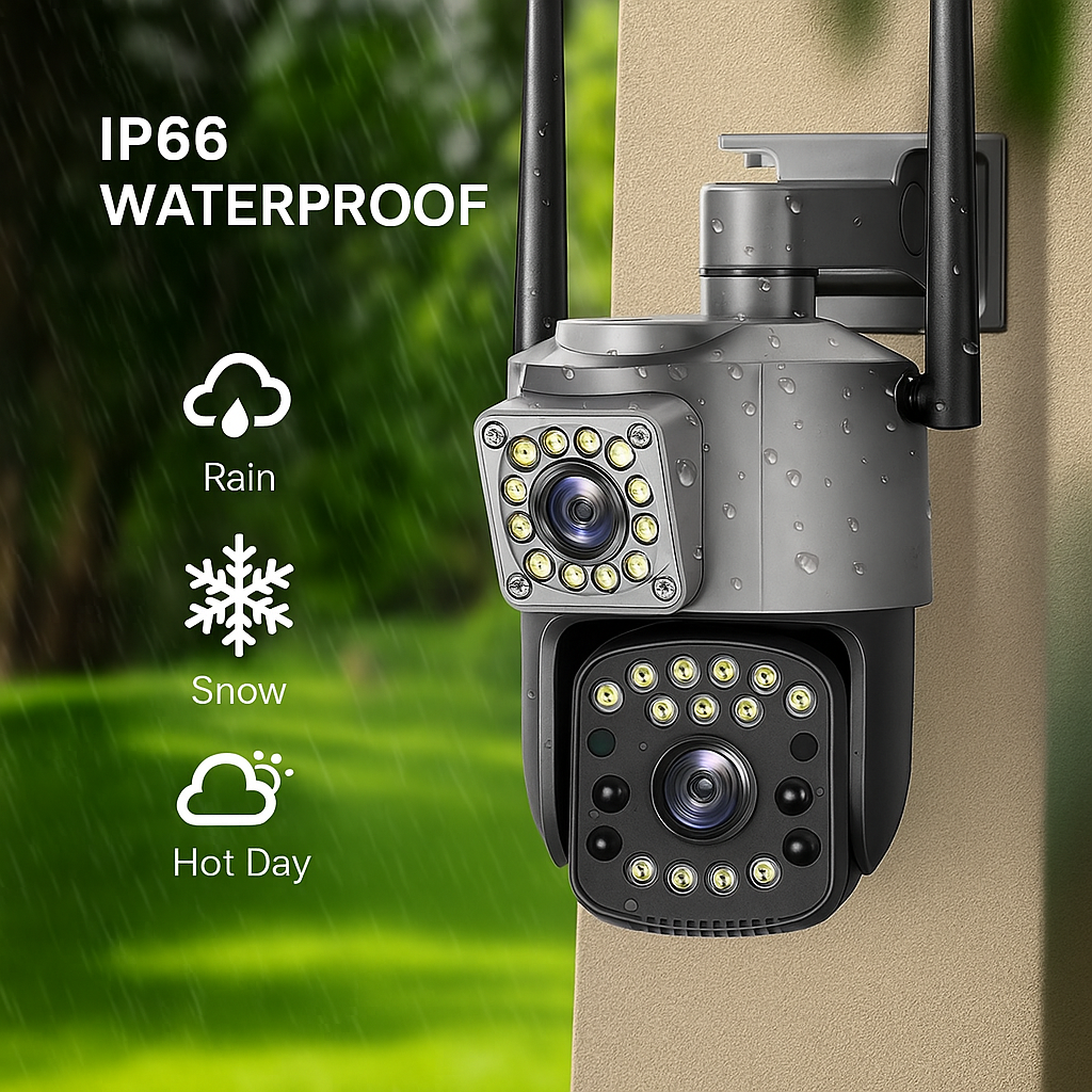 Sistema de Cámaras de Seguridad Wi-Fi HD – Protección Inteligente y Accesible