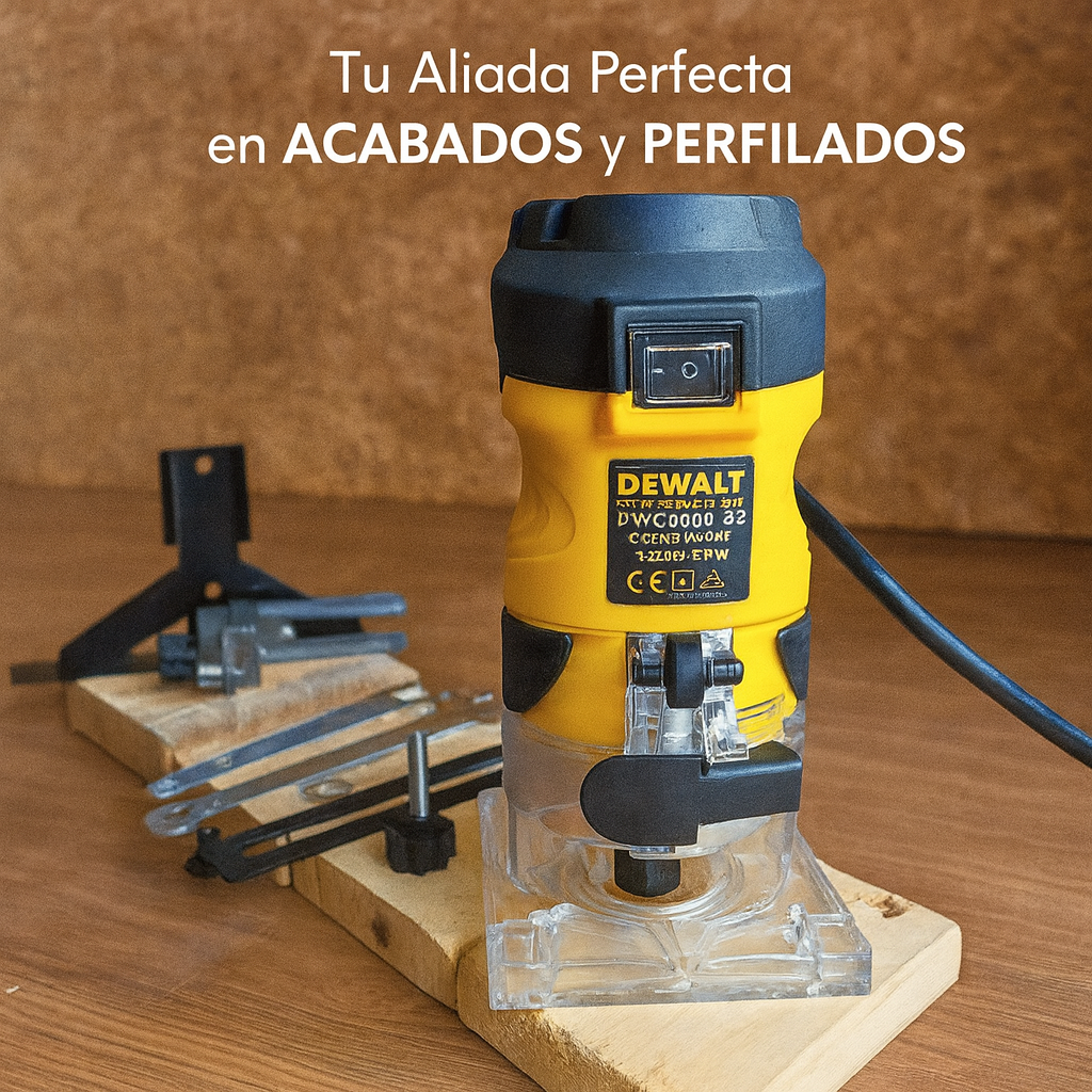 Rebordeadora DEWALT – Precisión y Potencia para Acabados Profesionales
