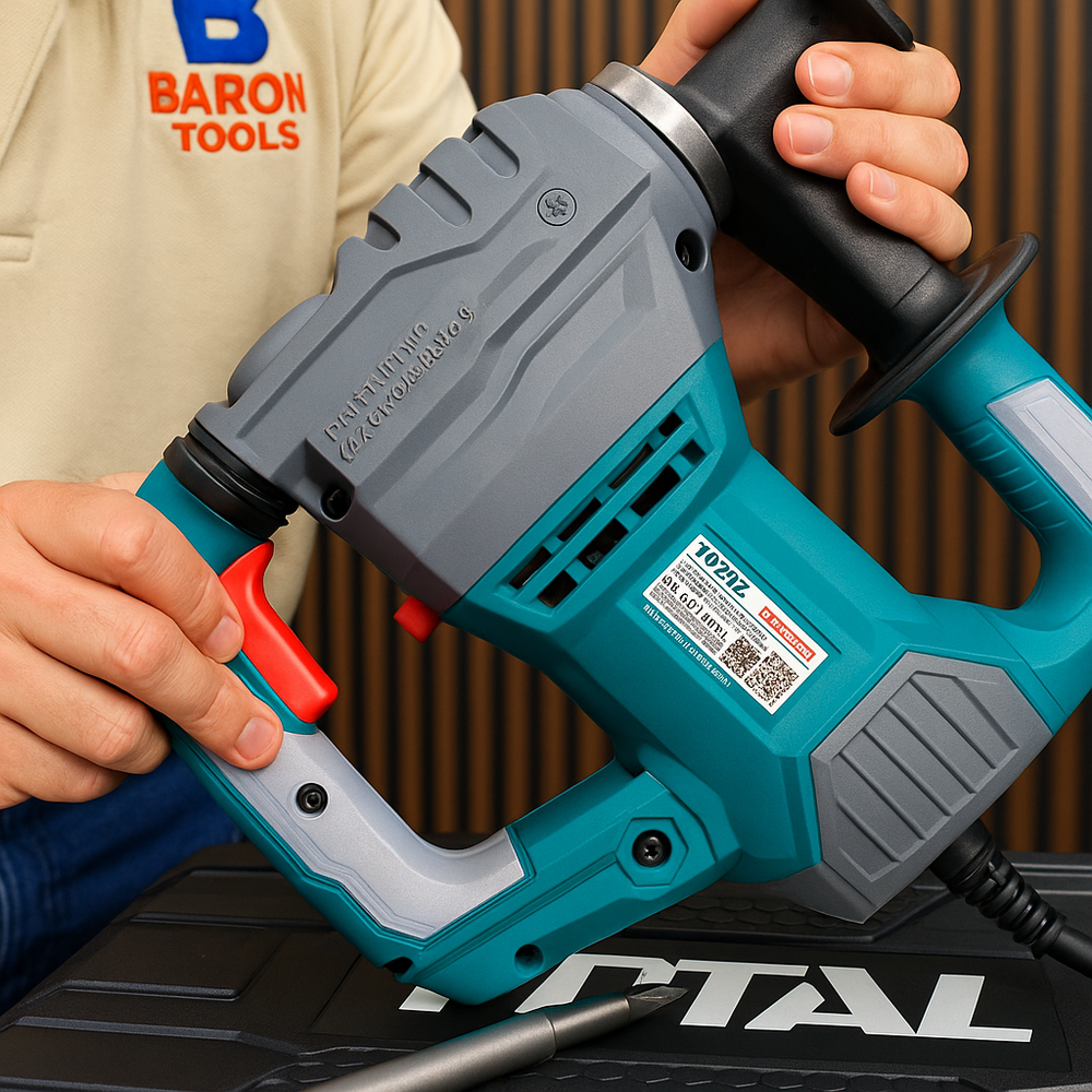 Rotomartillo Industrial SDS Plus 1500W TOTAL – 100% Original - 1 AÑO de Garantía - 7