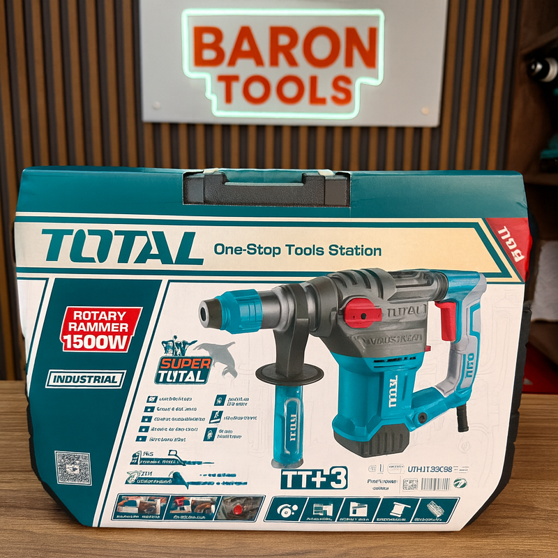 Rotomartillo Industrial SDS Plus 1500W TOTAL – 100% Original - 1 AÑO de Garantía foto 4