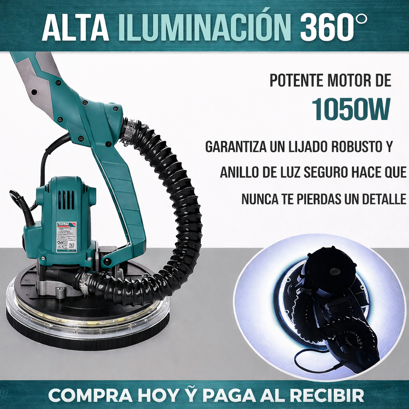 Lijadora de Pared y Techo Total 1050W / 100% Original  / 1 año garantía foto 8