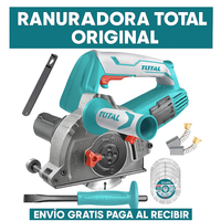 Ranuradora de Pared TOTAL 1500W – Precisión y Potencia para Cortes Profesionales miniatura 1