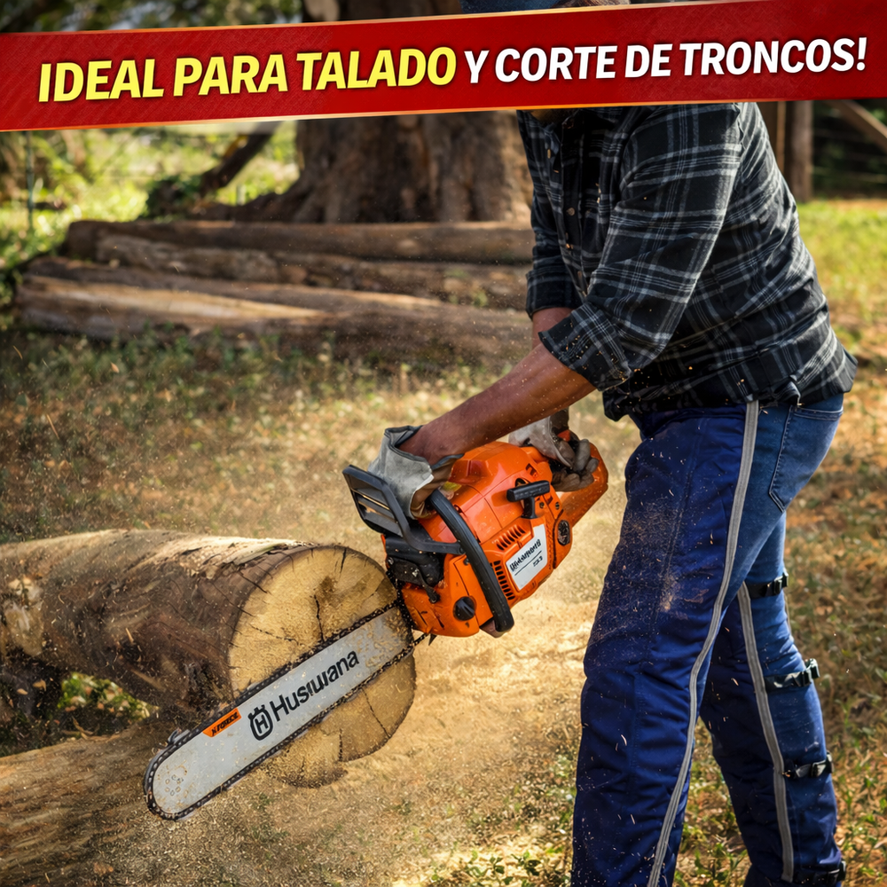 Motosierra Profesional Tipo Husqvarna 365 — Espada 70 cm - 6