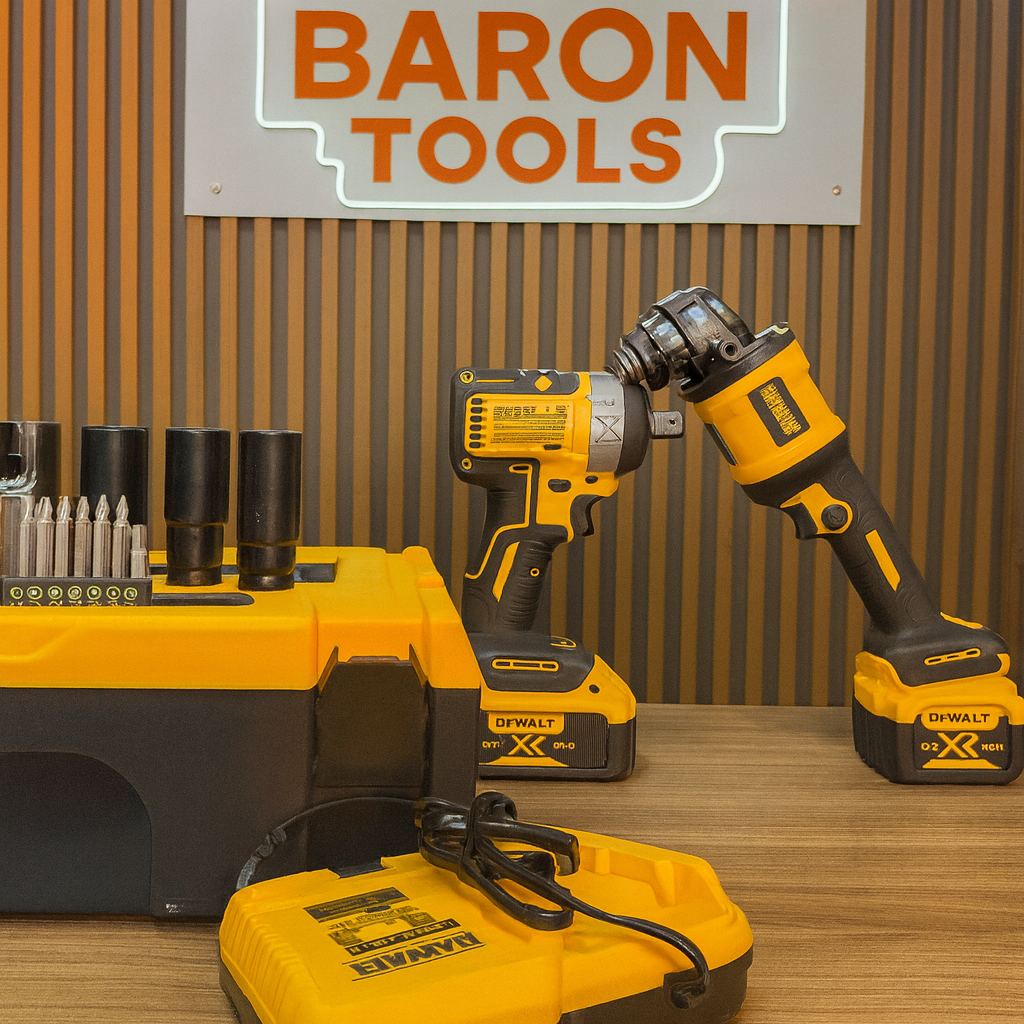 Kit de llave de impacto 1/2 y pulidora DEWALT Motor sin escobillas