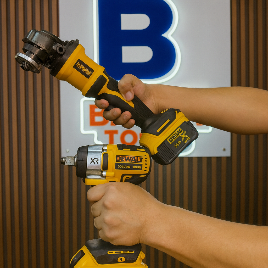 Kit de llave de impacto 1/2 y pulidora DEWALT Motor sin escobillas