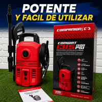 Hidrolavadora Eléctrica Companion C3 COMWAT 1315 — 1500 PSI · 1400W con Kit Completo miniatura 1