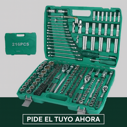 Set  de Herramientas de 216 Piezas CR-V   Originales GERMANY