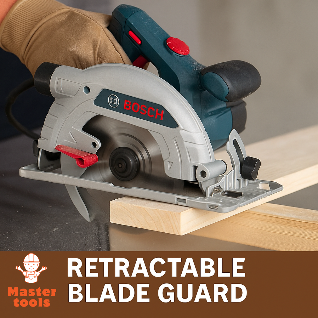 🛠 Sierra Circular Tipo Bosch con Guía Láser – Potencia y Precisión Profesional