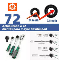 Set de Herramientas de 216 Piezas CR-V Originales GERMANY miniatura 6