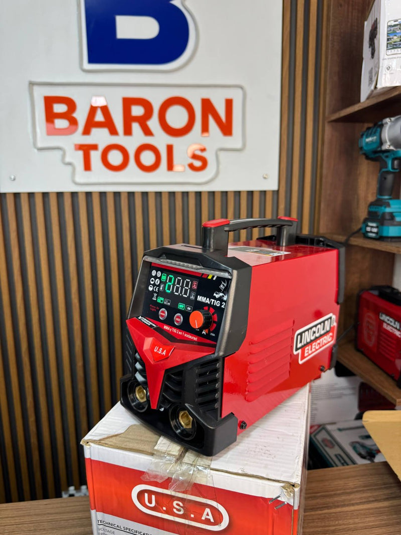 Soldador Lincoln 250A Inversor MMA/TIG – Perfecto para revestida. Aguanta trabajo continuo foto 6