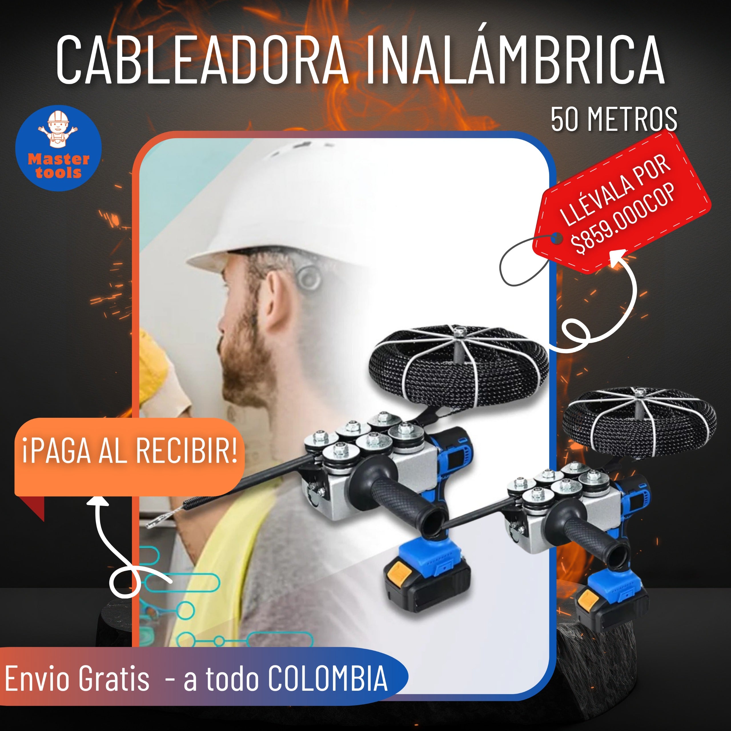 Sonda Inalámbrica de 50 Metros⚡