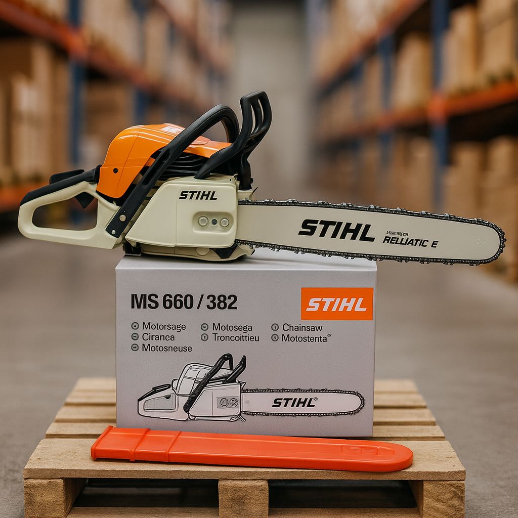 Motosierra tipo Stihl MS 660 + Obsequio Aceite y Caja