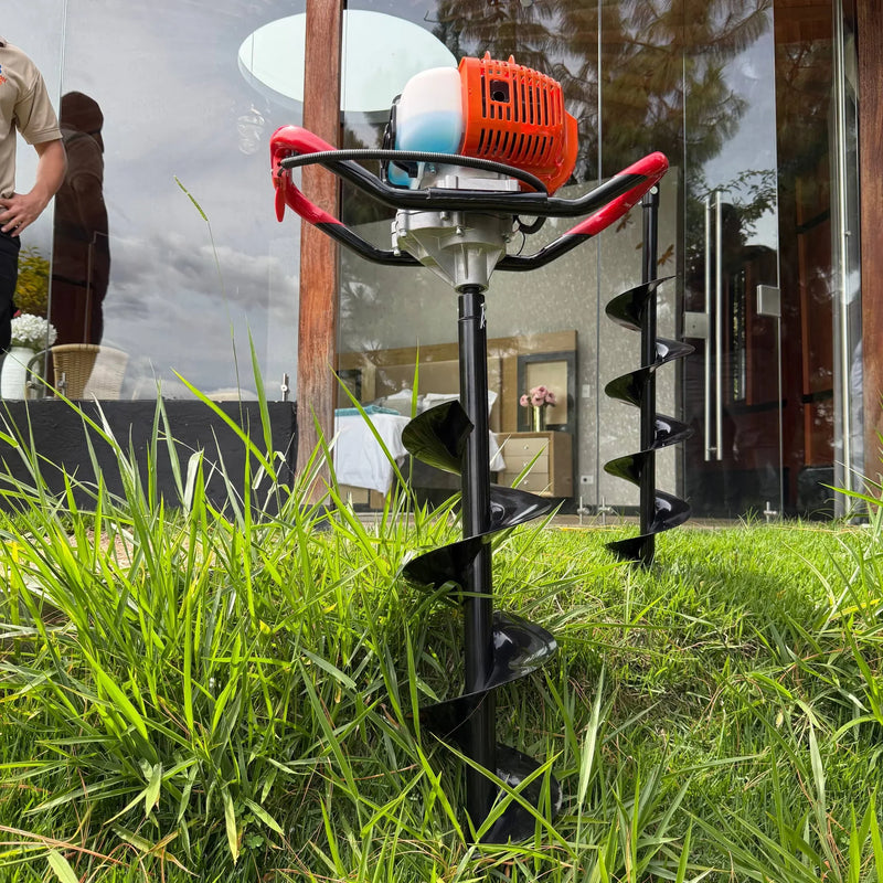 Ahoyador TEKTOOL TK-502 a Gasolina - 2 Brocas foto 2