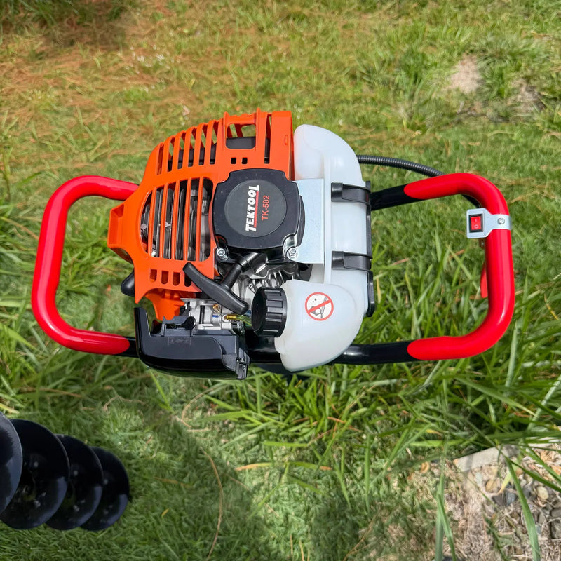 Ahoyador TEKTOOL TK-502 a Gasolina - 2 Brocas foto 6