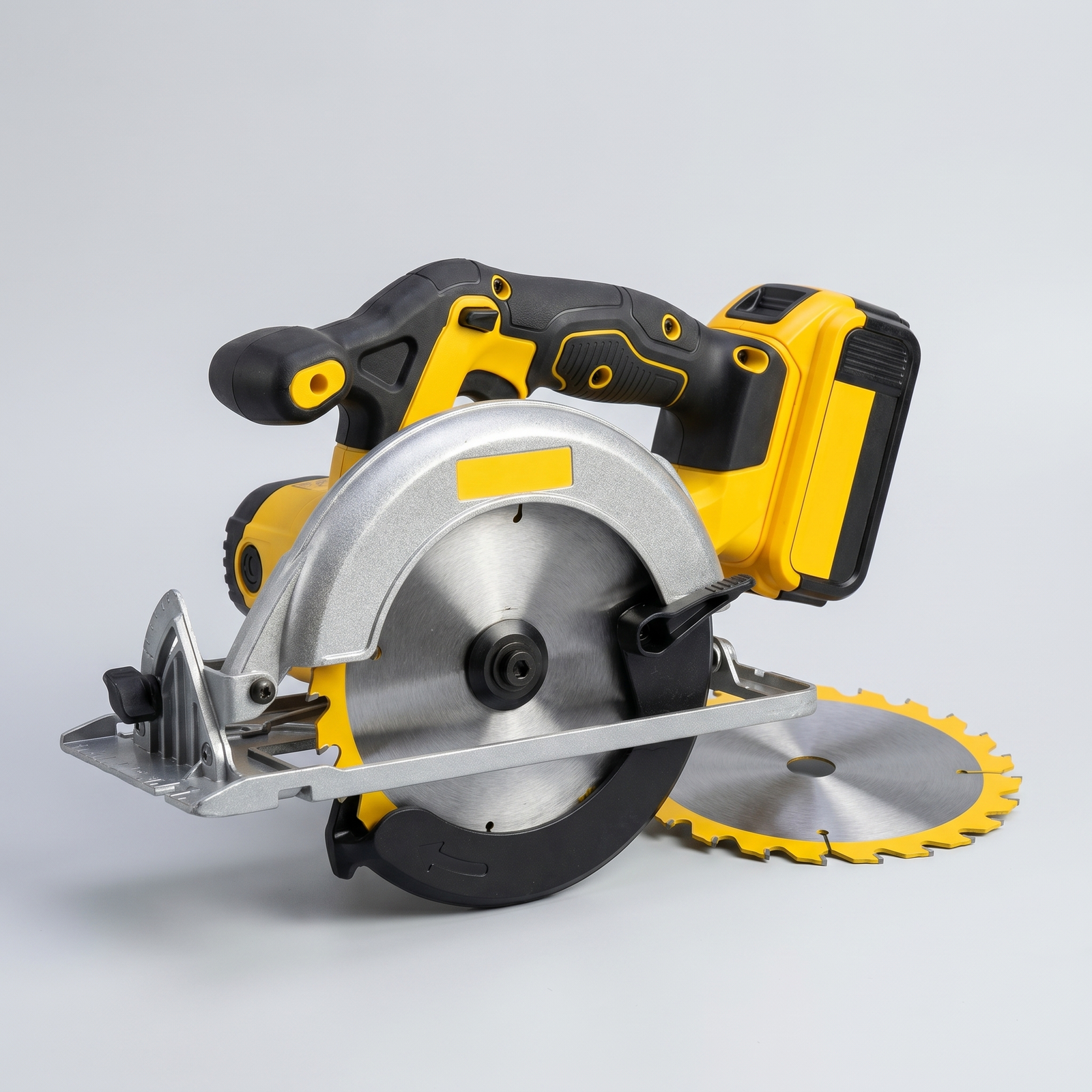 Sierra Circular Inalámbrica 7" 4500 RPM Stone Tools - 2 Baterías Litio