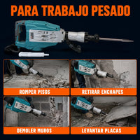 CANGO Original Demoledor Industrial TEKTOOL TK-93 50 J — 1800 W con Maletín y 2 Cinceles | 1 Año de Garantía miniatura 5