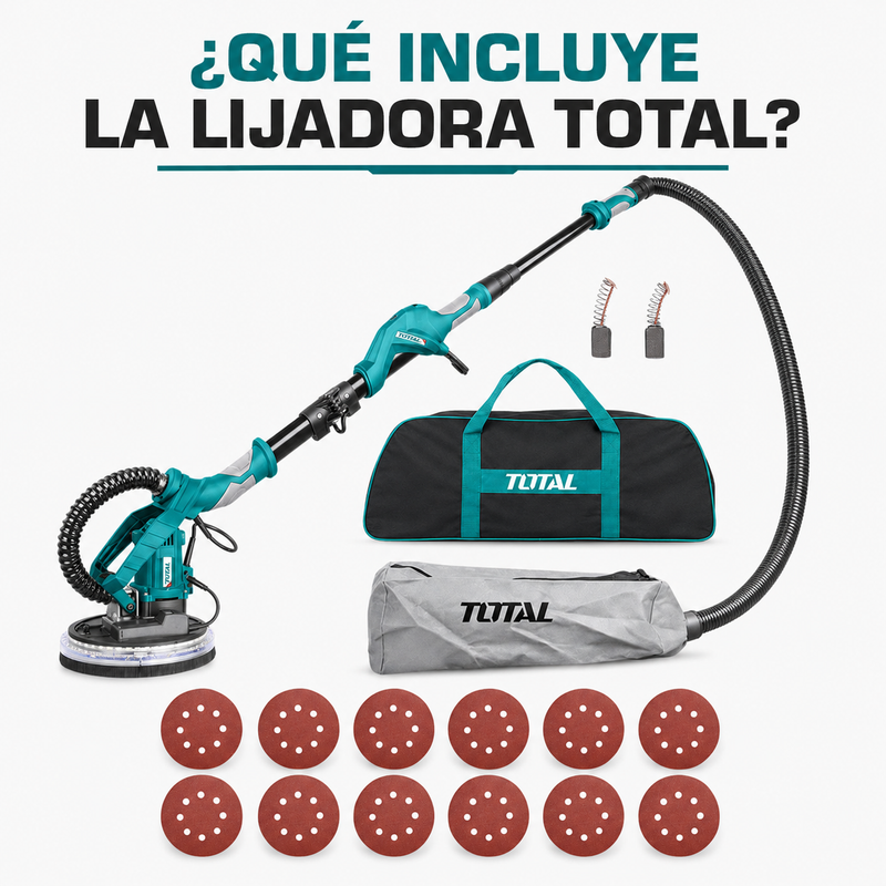 Lijadora de Pared y Techo Total 1050W / 100% Original  / 1 año garantía foto 4