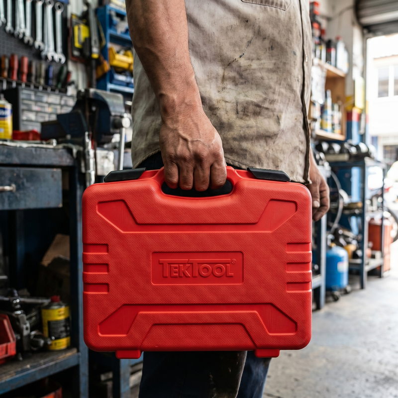 Juego de 10 Copas de Impacto Cr-V 3/4" TEKTOOL - 21 a 41mm foto 7