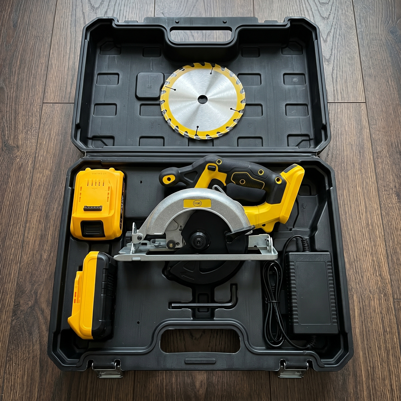 Sierra Circular Inalámbrica 7" 4500 RPM Stone Tools - 2 Baterías Litio foto 3