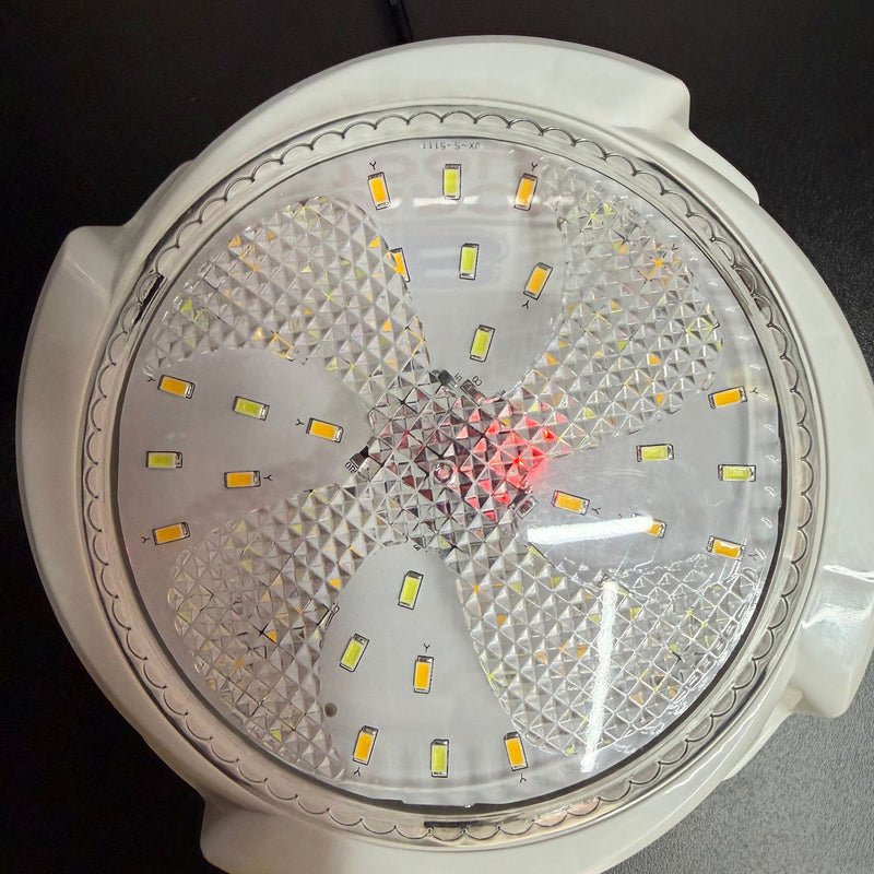 Lampara Solar LED de Techo 40W con Control Remoto y 3 Tonos de Luz foto 8