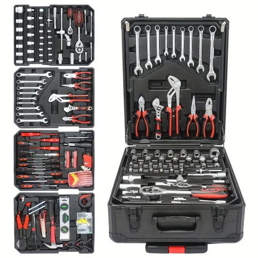 Maleta de Herramientas de 187 Piezas – Resistencia y Versatilidad en un Solo Set 🔧💼