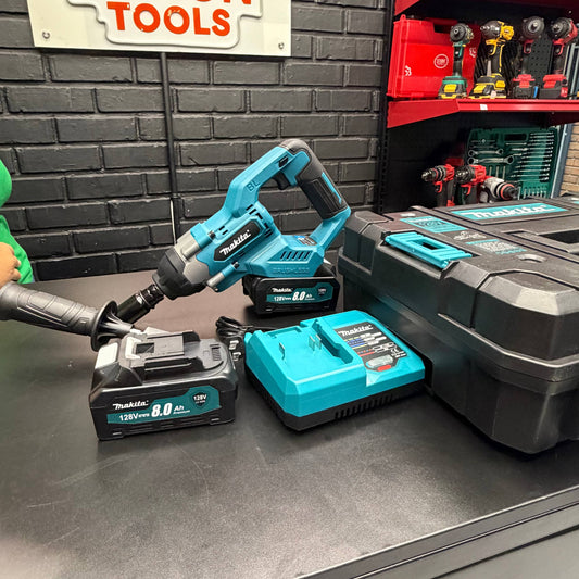 Llave de Impacto Makita 900 Nm Brushless 128V 1/2" — 2 Baterías 8.0 Ah | 1 Año de Garantía
