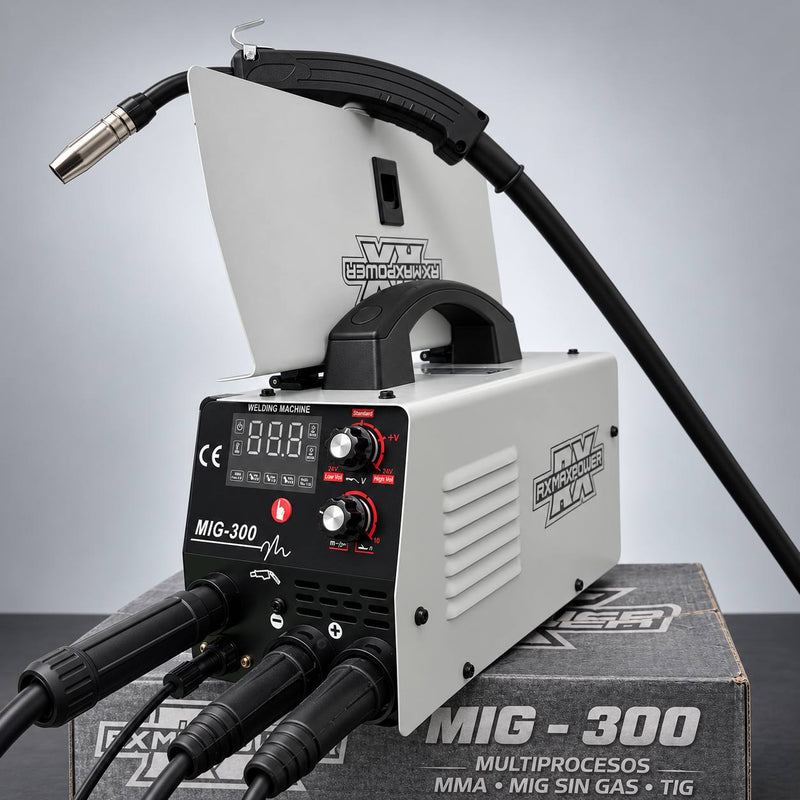 Soldadora Blanca RX MAX POWER 300AMP in Gas) – Garantía 2 años Procesos MMA - MIG - TIG - Soldadura revestida foto 11